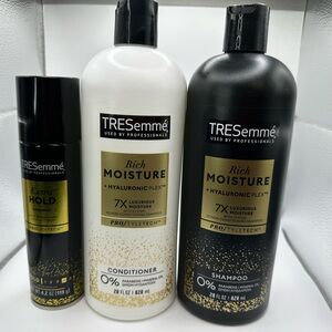 Rich Moisture Shampoo and Conditioner Set - Black and White